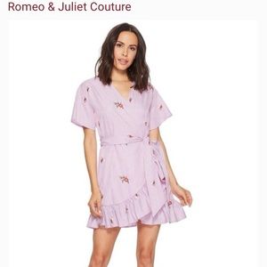 Romeo + Juliet Couture Wrapped Dress